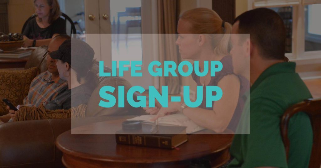 Life Groups Start This Week! 8