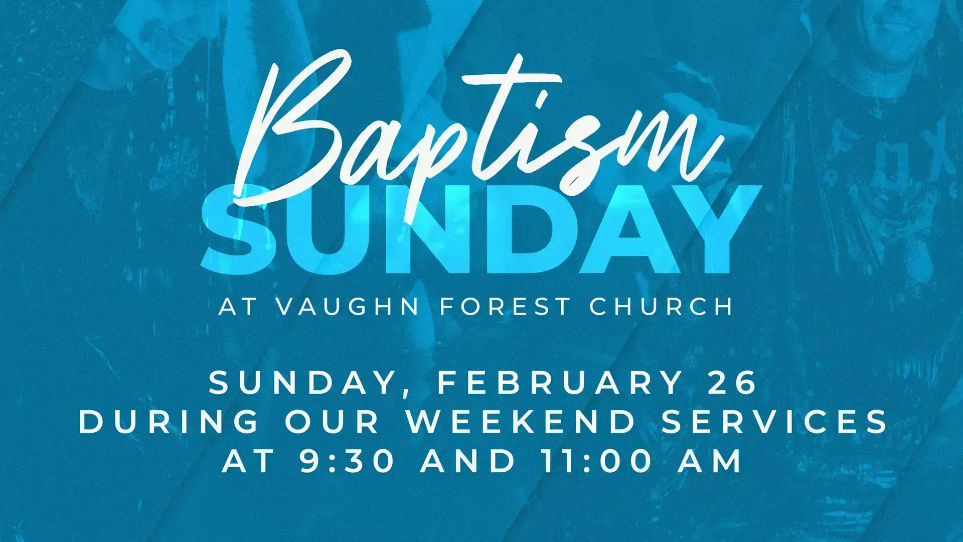 Baptism Sunday 1