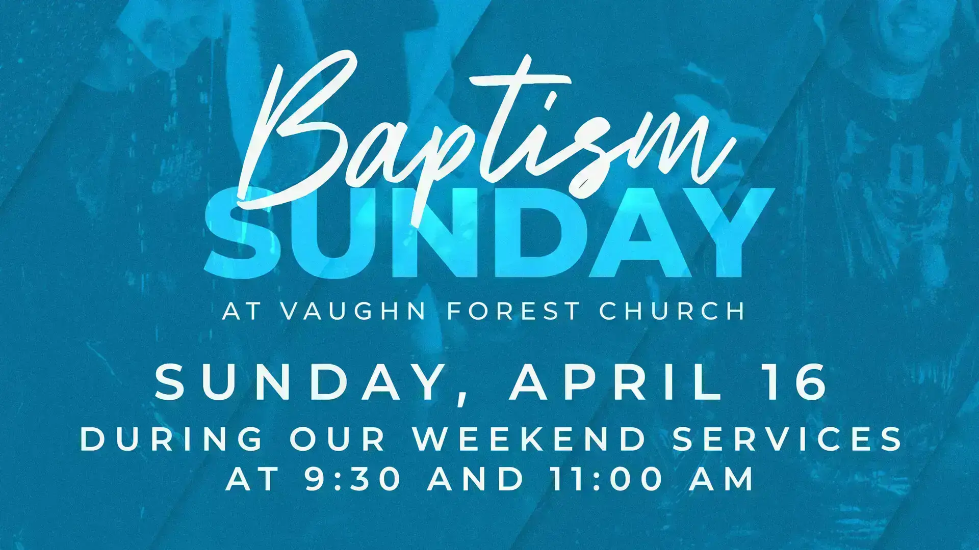 Baptism Sunday 1