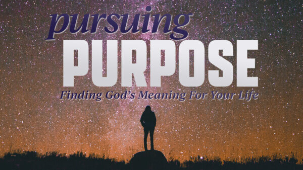 Pursuing Purpose - Week Three: “How Can I Make a Difference?” Image