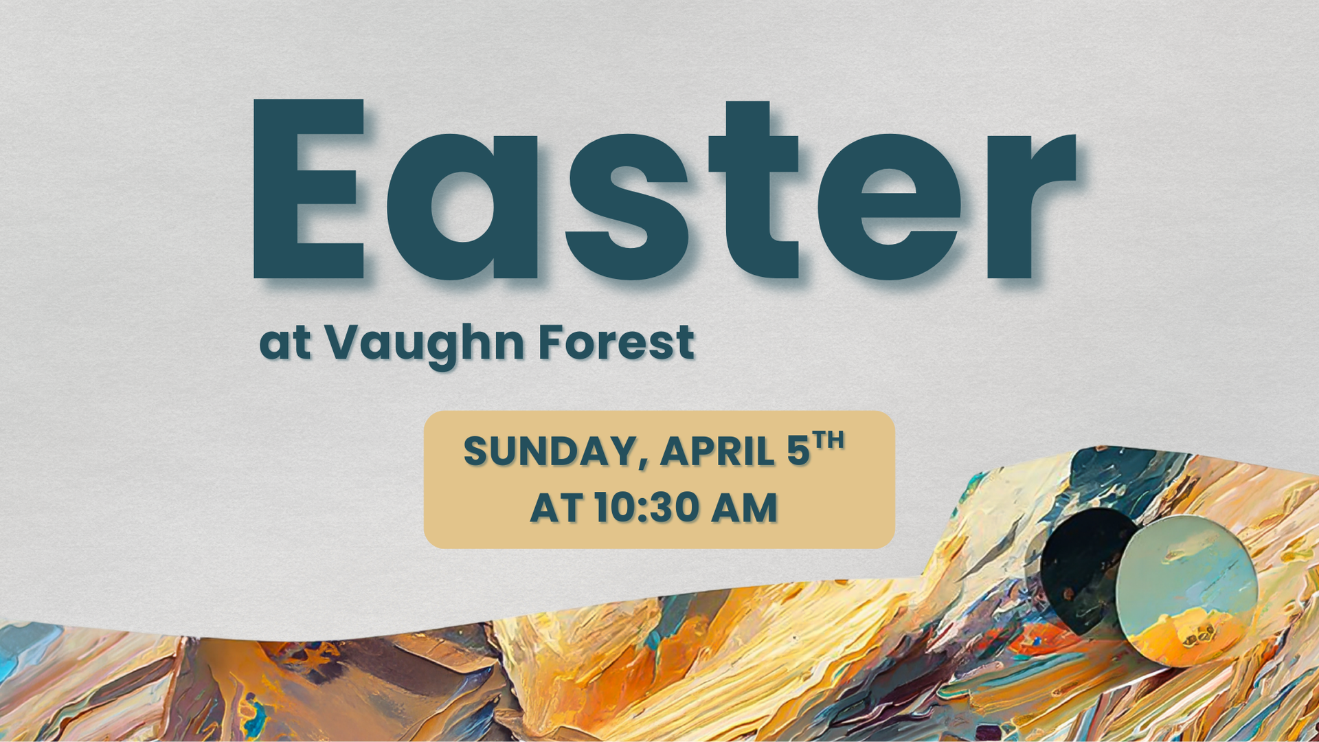 EASTER at Vaughn Forest 1